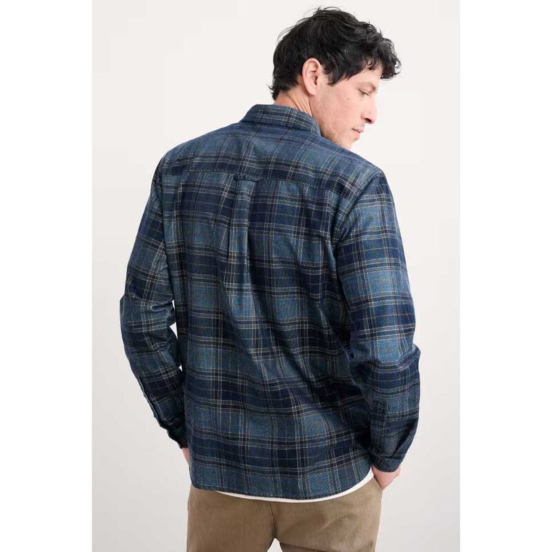 Seasalt Cornwall Shoreman Shirt Gerens Hydrangea image number 1